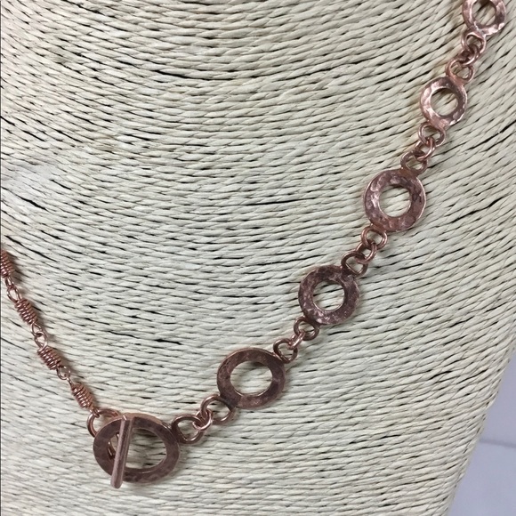 Copper Necklace, Pleiades constellation chain - Picture 2 of 8
